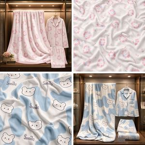 Cotton-Polyester Tc Cartoon Print Bedding Fabric (Mina brand) : Dense and Stretch-Resistant, a Popular Cross-Border E-Commerce Material for Fitted Sheet Covers.