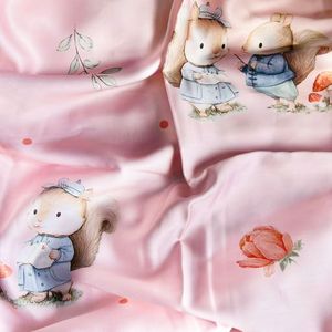 Kids' Printed Comfortable 100 Lyocell Fabric for Kids Bedding