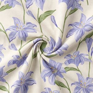Premium 400t Printed Cotton Fabric for Year-Round Bedding