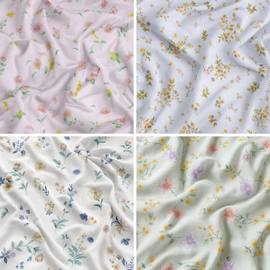 100% Cotton Plain-Weave Fabric – fabric texture detail