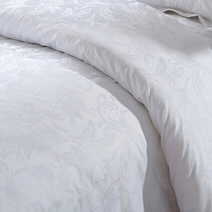 Extra-Wide Cotton Jacquard Fabric for King-Size Bedding – color, weave and finish detail