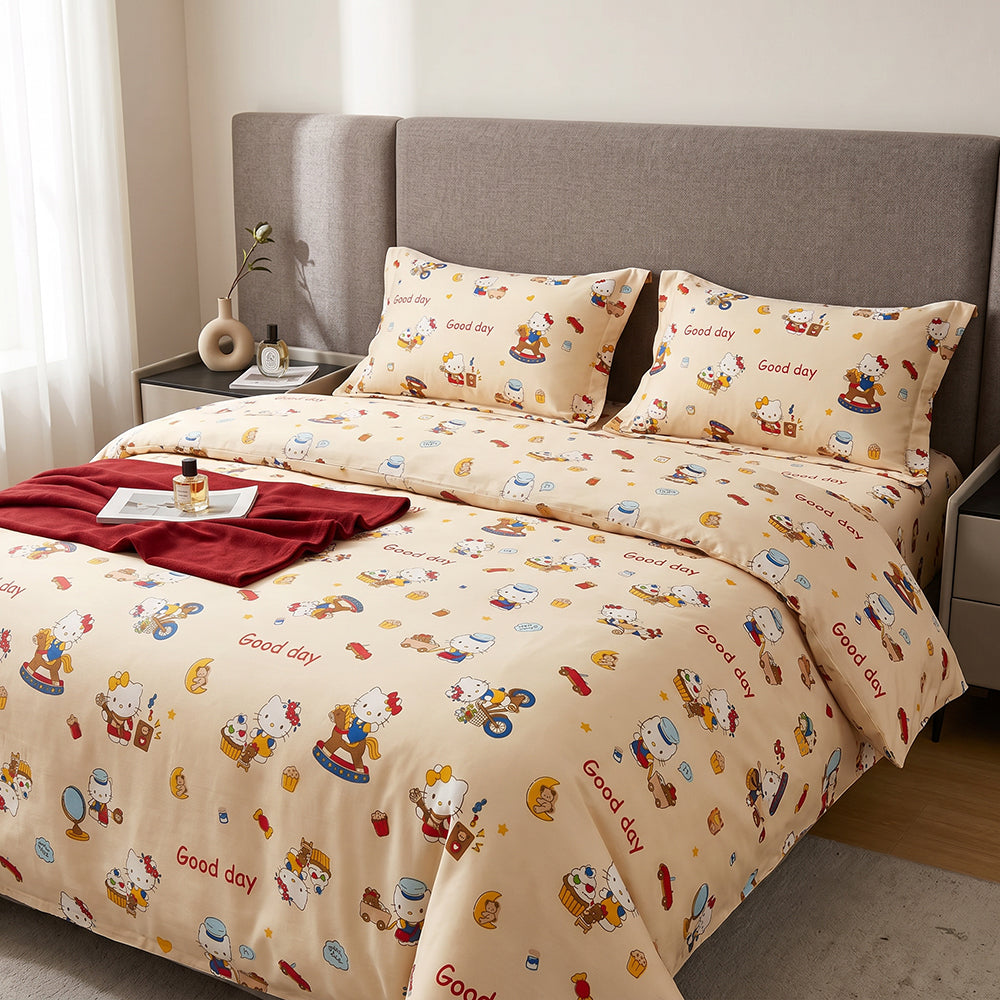 Custom Pattern Microfiber Printed Fabric for Bedding and Sleepwear – color, print and additional product view