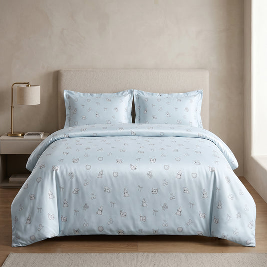 HD Digital Printed Microfiber Fabric for Sheets and Quilt Covers – printed pattern and surface detail