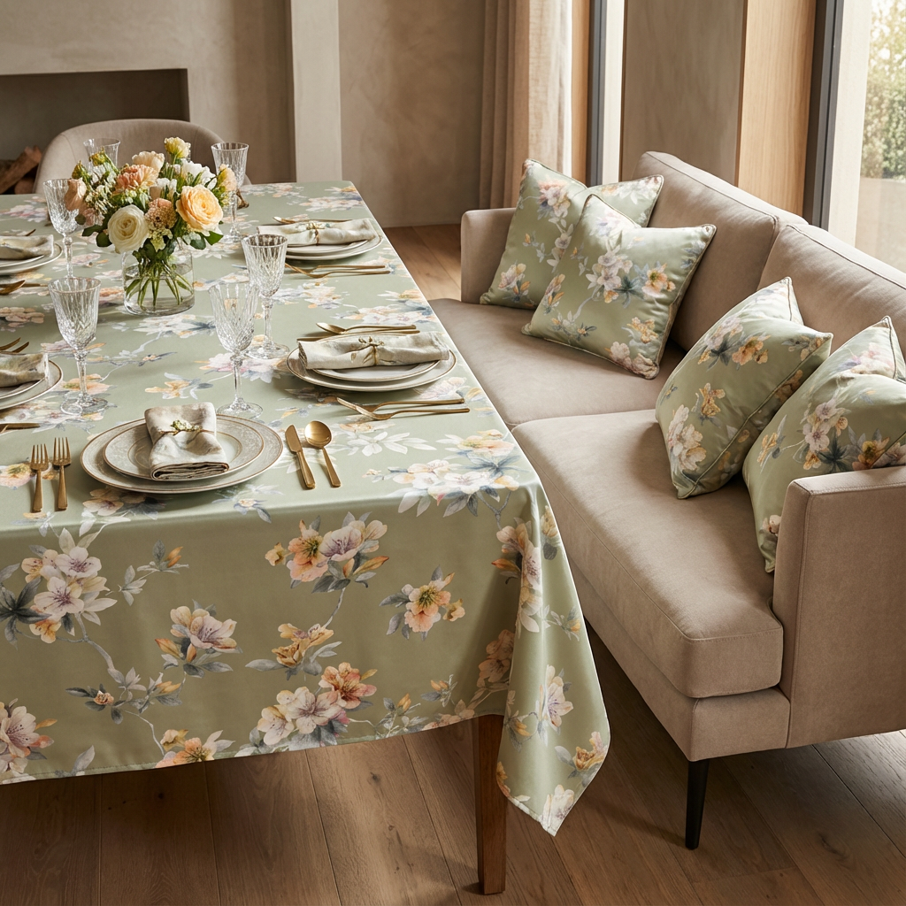Silky Touch Modal Fabric Custom Printed Patterns for High-End Home Textiles - Image 4