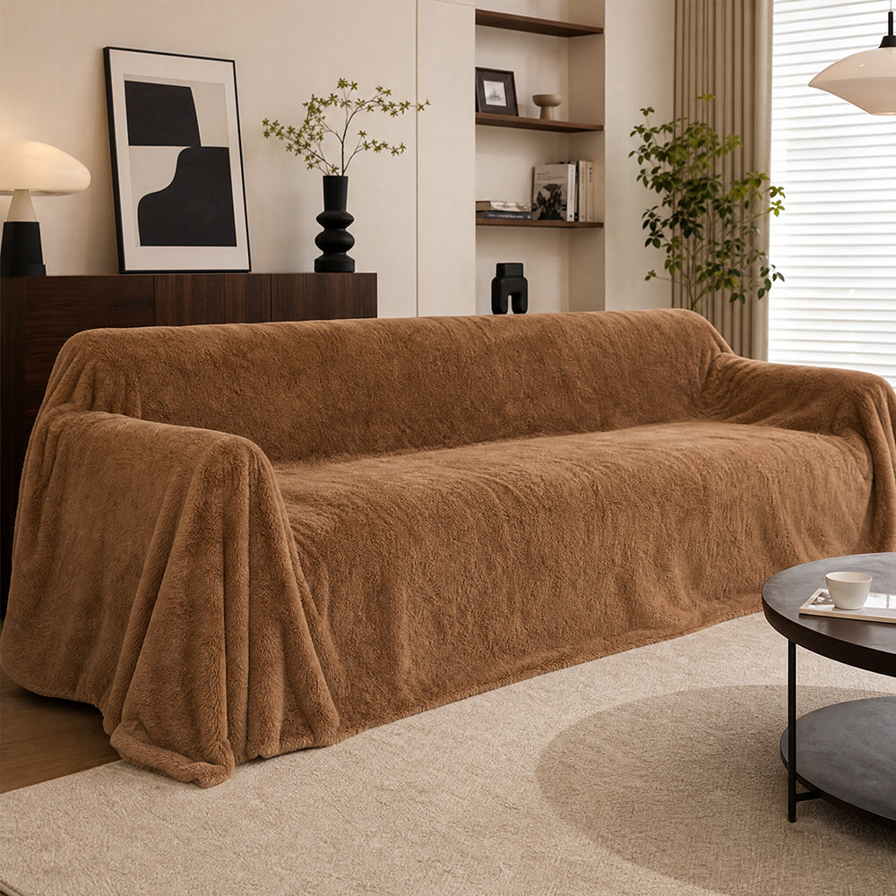 Wholesale Multi-Weight Material for Sofa Shield Long-Staple Flannel Fleece Fabric - Image 4