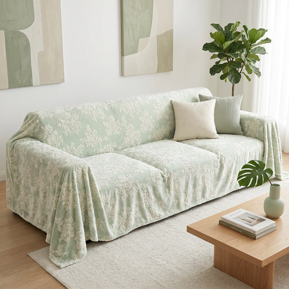 3D Embossed Fleece Blanket Throw Textured Thick Cozy Fabric - Image 4