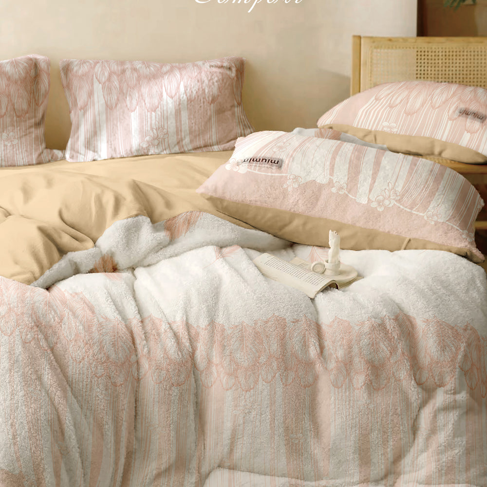 Coral Fleece Sofa Slipcover Blanket Versatile Plush Comfortable Fabric - Image 4