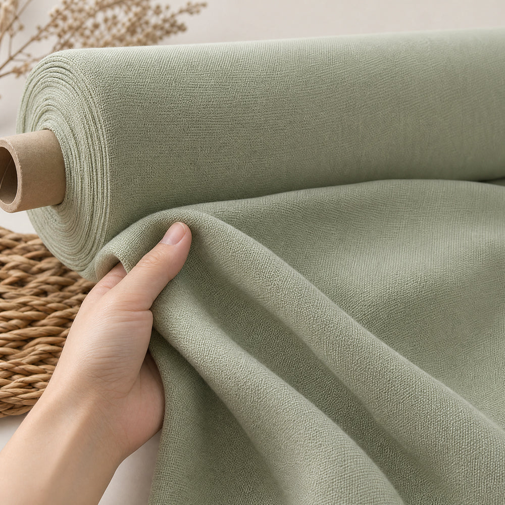 Printed Pattern Elegant Drapey Linen Bamboo Tablecloth Fabric - Image 4