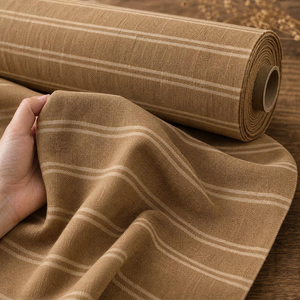 Luxury Smooth Breathable Skin Friendly Linen Viscose Spandex Bedding Fabric - Image 4