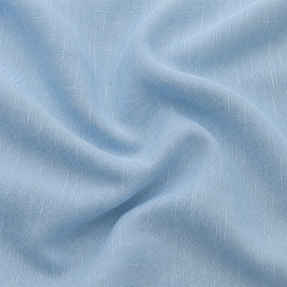 Luxury Natural Textured Smooth Breathable Linen Tencel Duvet Cover Fabric - Image 4