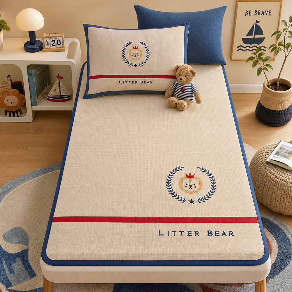 Factory Direct Dyeable Soft Skin Friendly Kids Cotton Duvet Cover Fabric - Image 4