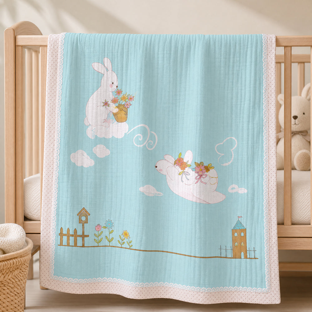Custom Color Pattern Kids Cotton Bedding Fabric - Image 4