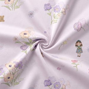 500t Breathable Printed Cotton Bedding Fabric for Summer Time