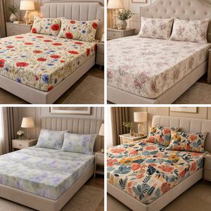 Best-Selling Floral Lyocell Bedding Fabric: Silky Smooth & Elegant Lustre for Luxury Sheets