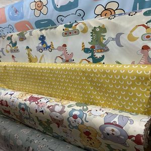 China Made Cotton Gentle Dyeing Safe Eco-Friendly Printing Healthy Baby Textile Fabric