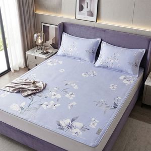 Custom Printed Cooling Fiber Stretch Textile Fabric for Summer Bedding