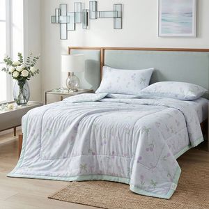 Factory Made Healthy Eco Printing Nylon Customizable 200-250cm Summer Bedding Cool Stretch Fabric