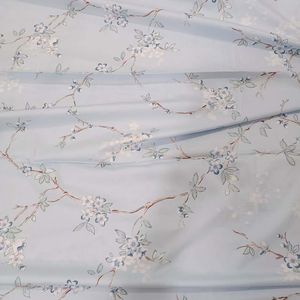 Low MOQ Custom Digital Printing Organic Cotton Satin Fabric for Bedding Sheet