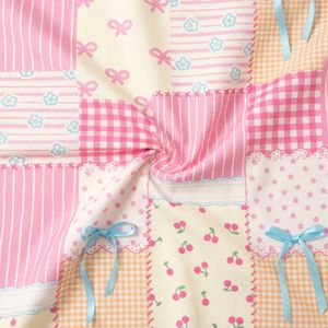 Patch Printed Soft 40s/60s Cotton Fabric for Bed Sheets Duvet