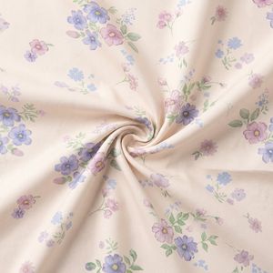 Printed High-Quality 100% Cotton Bedding Fabric for Luxury Bed Sheets