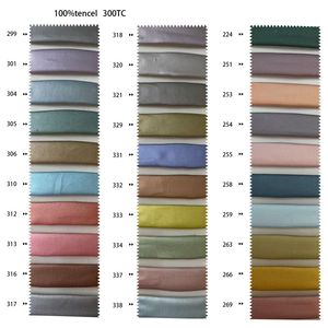 Ready Ship Solid Color Lyocell Bedding Fabric in Small MOQ