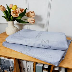 Silky Sateen Textile Bedding Jacquard Fabric for Soft Anti-Bacterial Sheet Quilt Cover