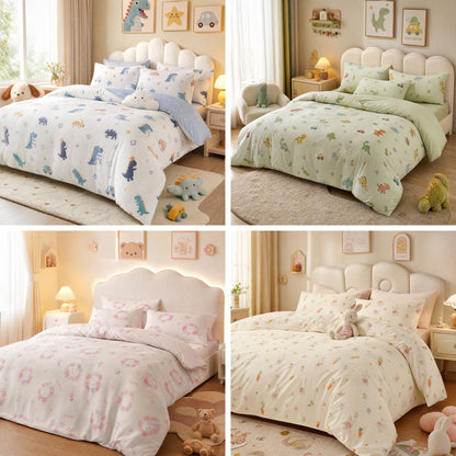 Cotton Cartoon Print Bedding Fabric