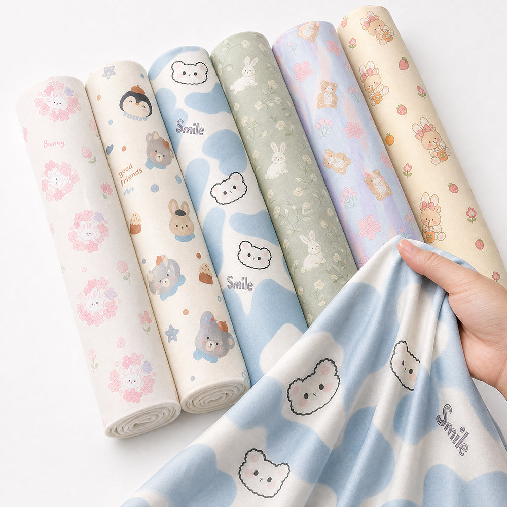 Cotton Cartoon Print Bedding Fabric – additional product view