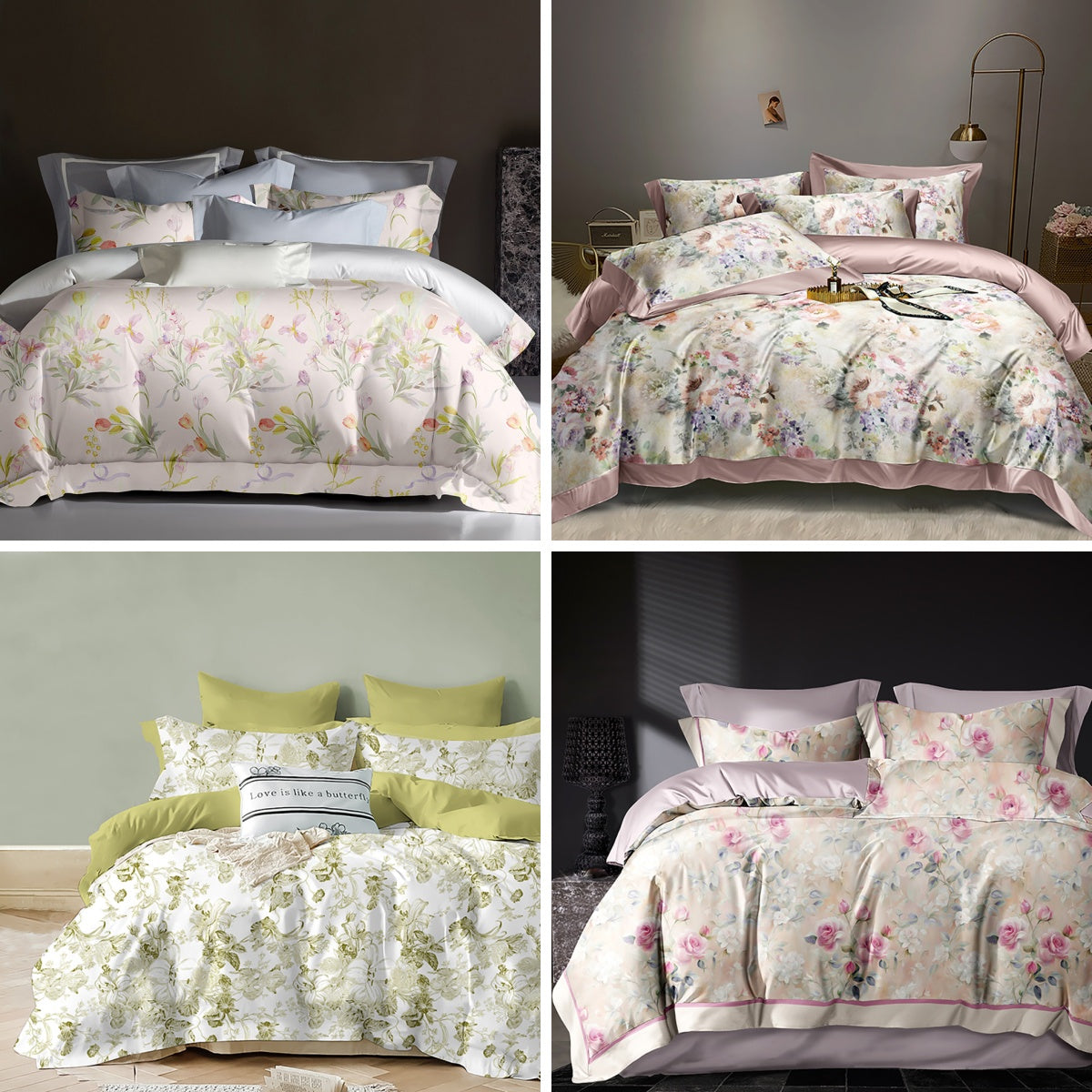 Custom Printed Cotton Fabric for Bedding and Loungewear – fabric texture detail