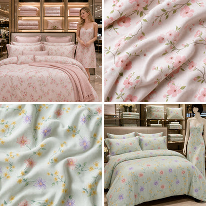 100% Cotton Bedding Fabric for Sheets and Duvet Covers