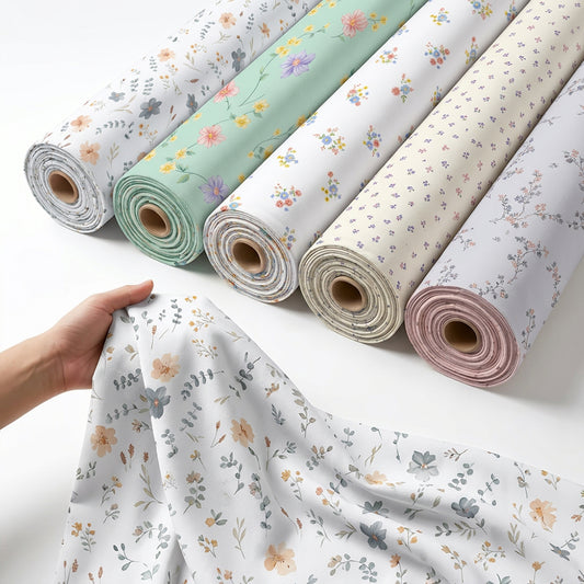 100% Cotton Bedding Fabric for Sheets and Duvet Covers – fabric texture detail
