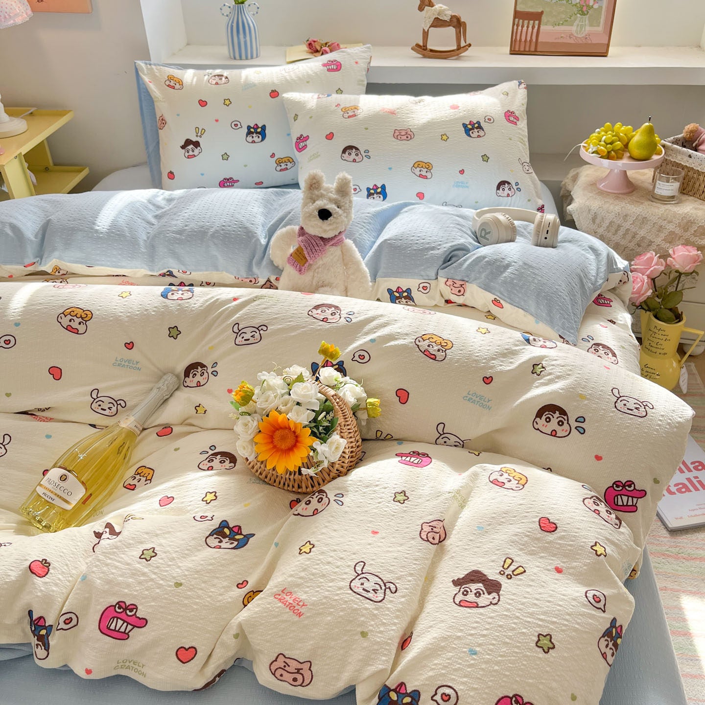 Cotton Digital Print Fabric for Bedding and Pajamas – additional product view