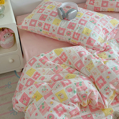 Custom Cotton Printed Fabric for Bedding and Apparel – print pattern detail