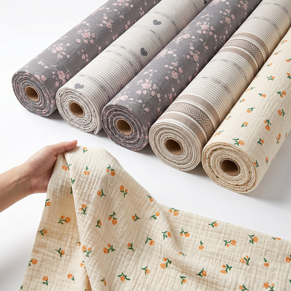 Cotton Printed Fabric for Bedding and Loungewear