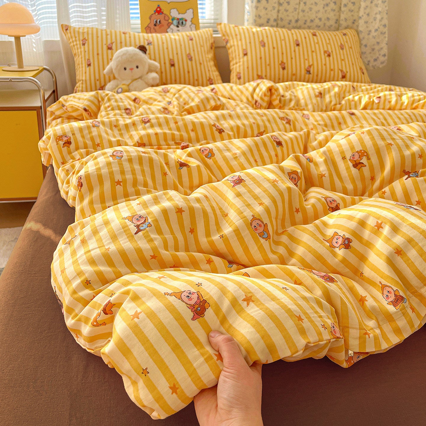 Cotton Printed Fabric for Bedding and Loungewear – additional product view