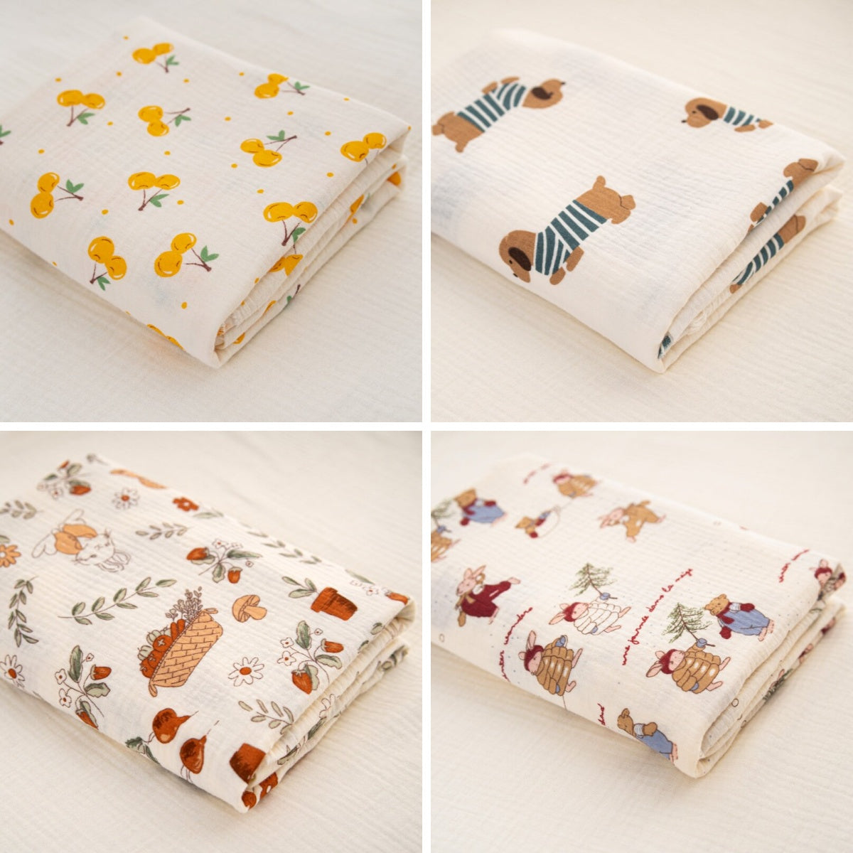 Reactive Printed Cotton Fabric for Bed Linen – fabric texture detail