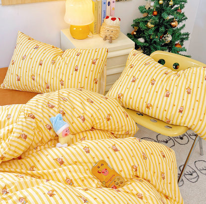 Nantong Cotton Printed Fabric for Bedding – print pattern detail