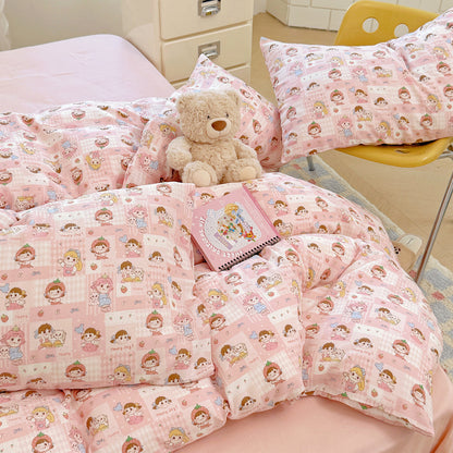Cotton Digital Print Fabric for Bedding and Homewear – print pattern detail