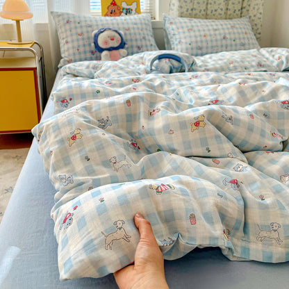 All-Cotton Printed Fabric for Curtains and Cushions – print pattern detail