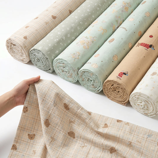 Cotton Twill Printed Fabric for Bed Linen