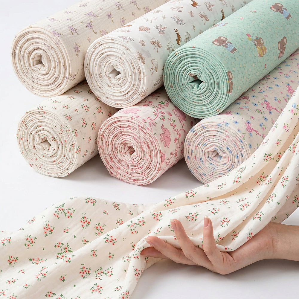 100% Cotton Printed Fabric for Bedding Sets