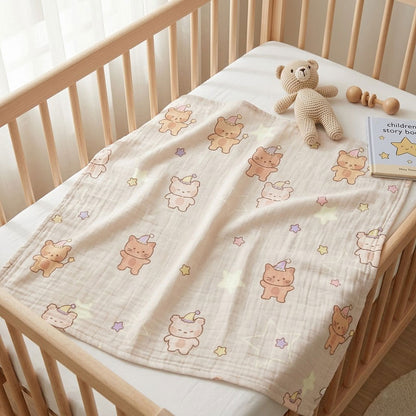 Wholesale Cotton Cartoon Print Fabric for Kids' Bedding