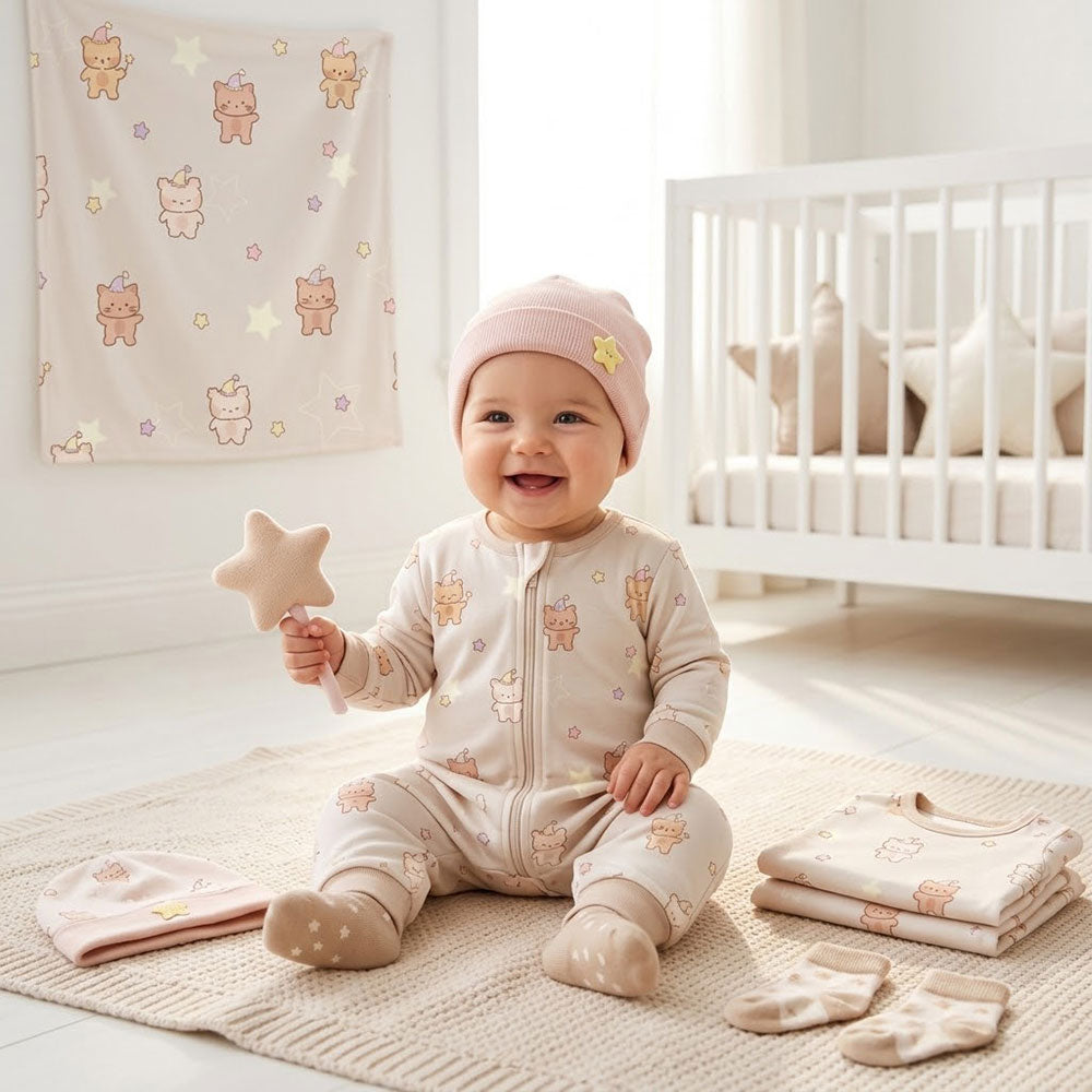 Wholesale Cotton Cartoon Print Fabric for Kids' Bedding – print pattern detail