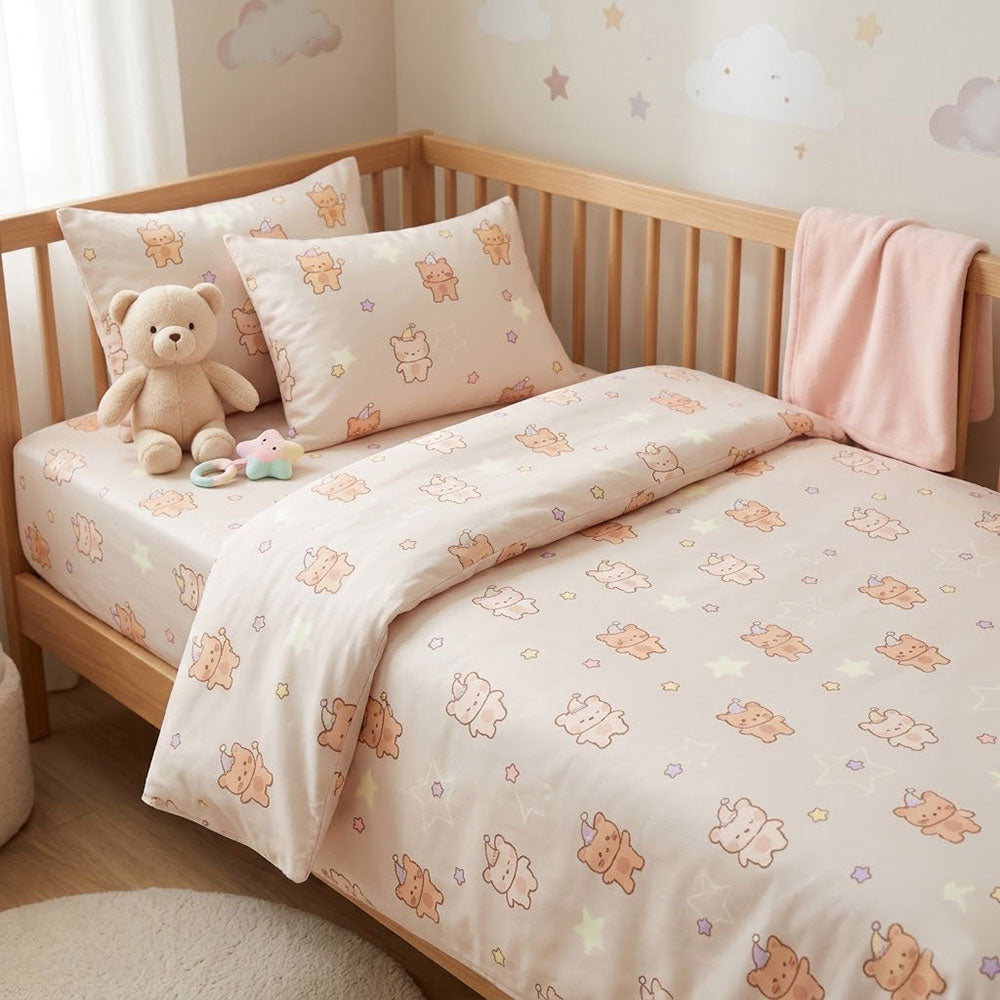 Cotton Cartoon Print Fabric for Bedding and Apparel