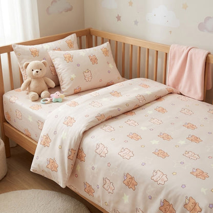 Cotton Cartoon Print Fabric for Bedding and Apparel