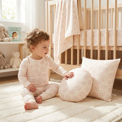 Brushed Cotton Cartoon Print Fabric for Winter Bedding – fabric texture detail