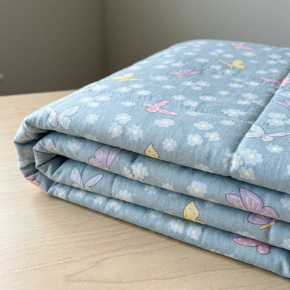 Cotton Cartoon Print Fabric for Bedding and Sleepwear – fabric texture detail