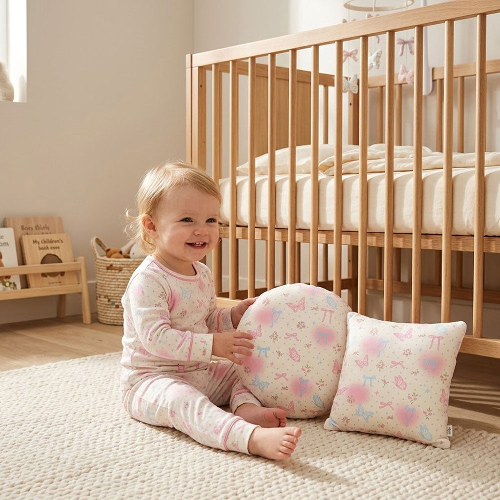 Combed Cotton Cartoon Print Fabric for Baby Bedding – print pattern detail