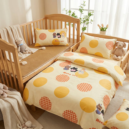 Wide Cotton Cartoon Print Fabric for Kindergarten Bedding