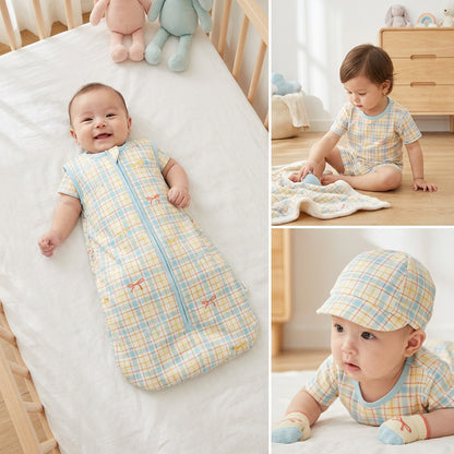 Colorful Cotton Cartoon Print Fabric for Kids' Textiles – print pattern detail